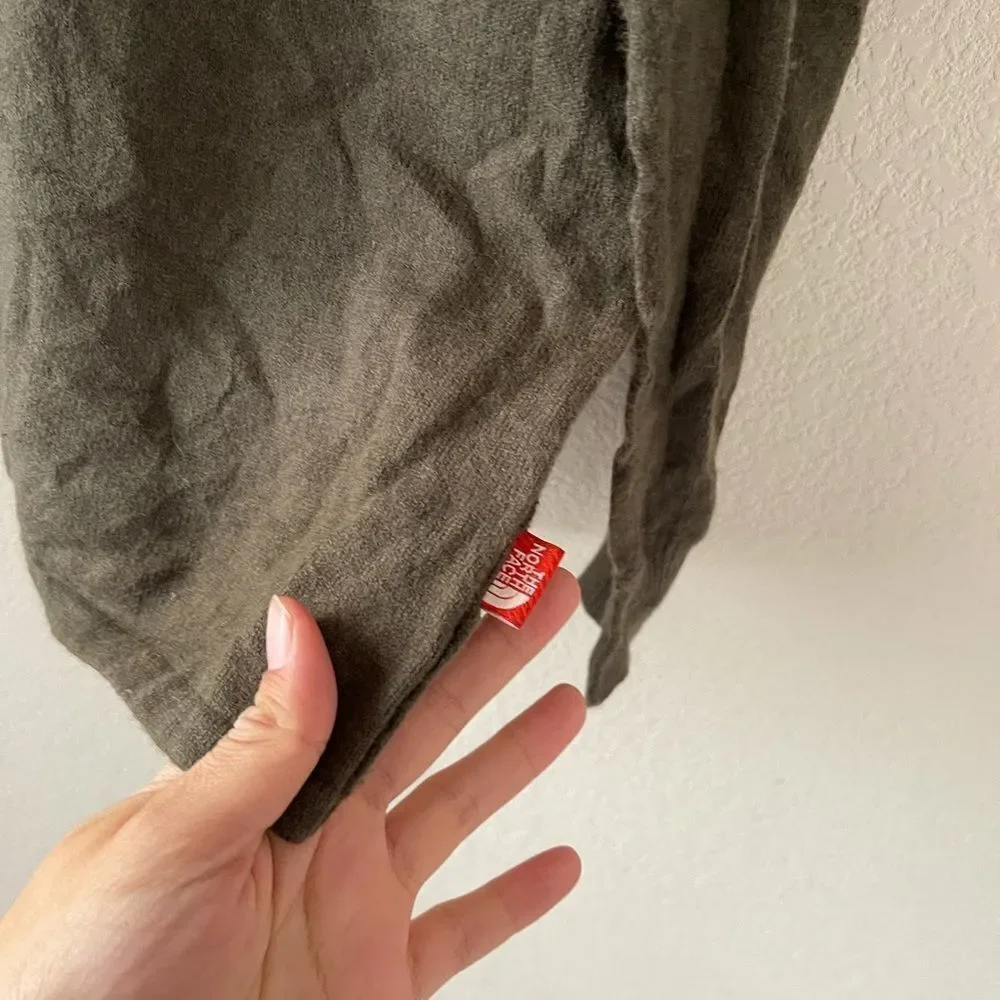 The north face‎ wool blend half zip sweater